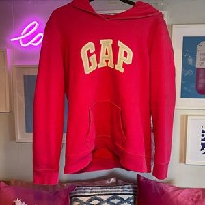 Hot Pink Gap Logo Hoodie